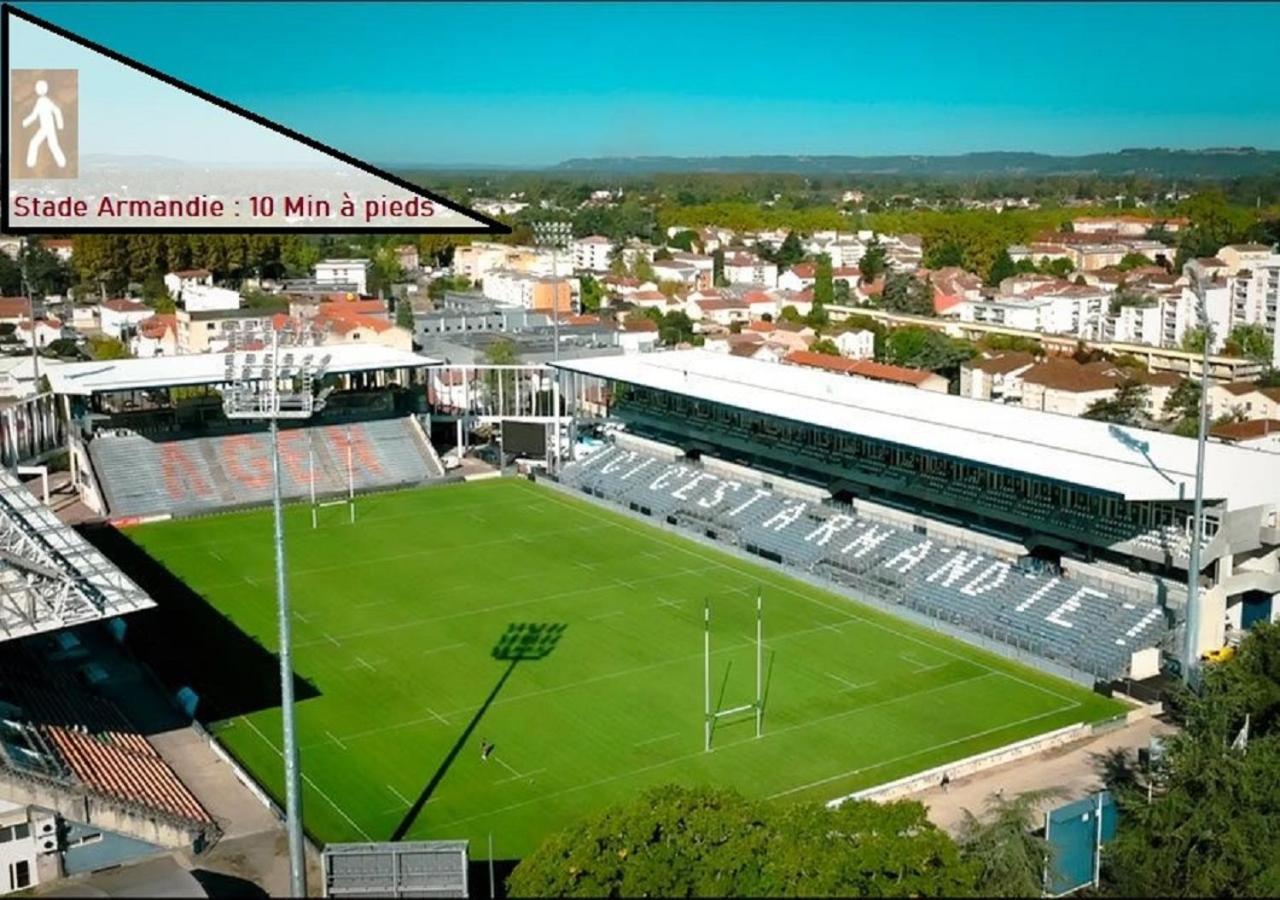 Douce Escale - Agen Sud, T2, Rdj, Clim Reversible, Proche Enap Extérieur photo
